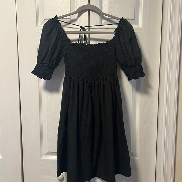 Hill House Home Athena Nap Dress black dot size xs - Picture 5 of 5